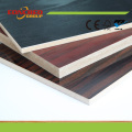 Panel de pared decorativo de grano de madera Melamina MDF